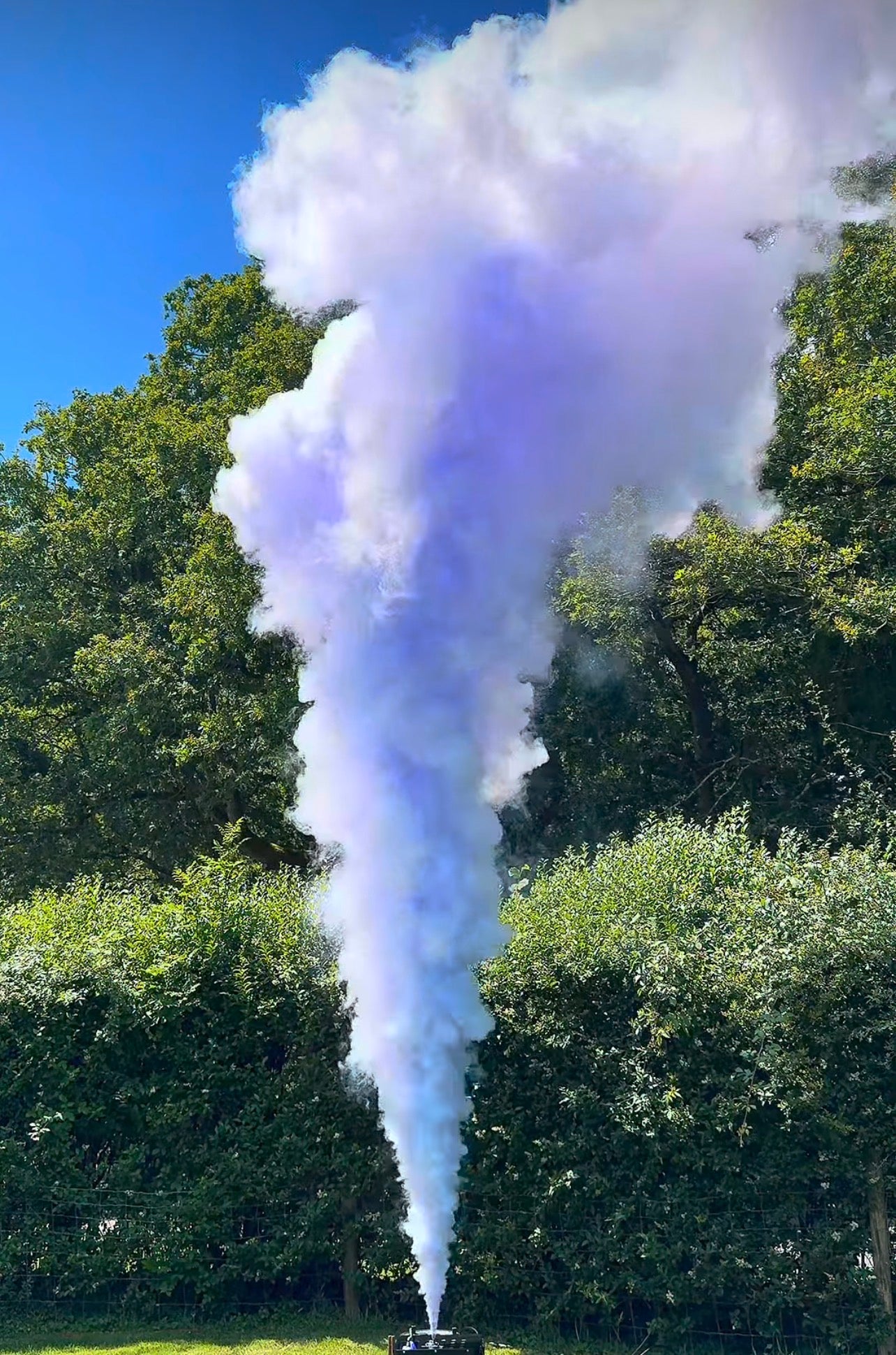 Coloured Vertical Fog Machine