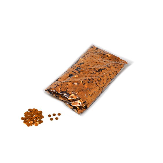 Bronze 10mm Round Metallic Confetti