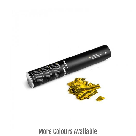 Gold Metallic Confetti Cannon