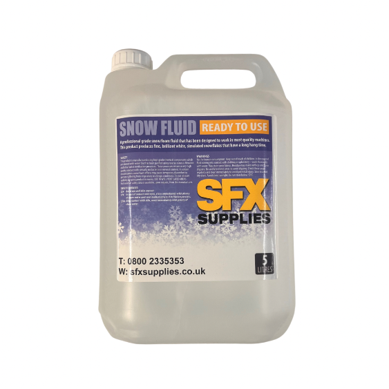 SFX Snow Machine Fluid 5L, 20L, 25L
