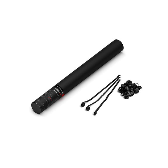 Black paper streamer cannon