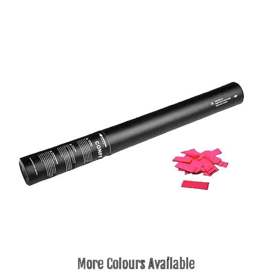 UV Orange Confetti Cannon