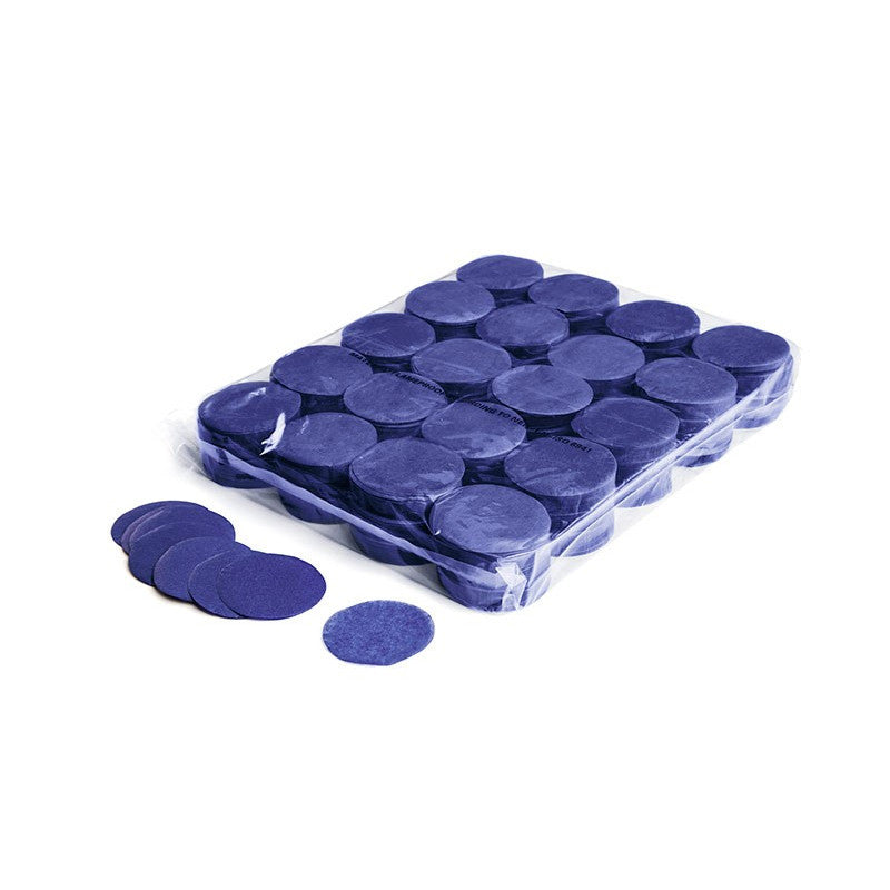 Paper Confetti Circles - Dark Blue