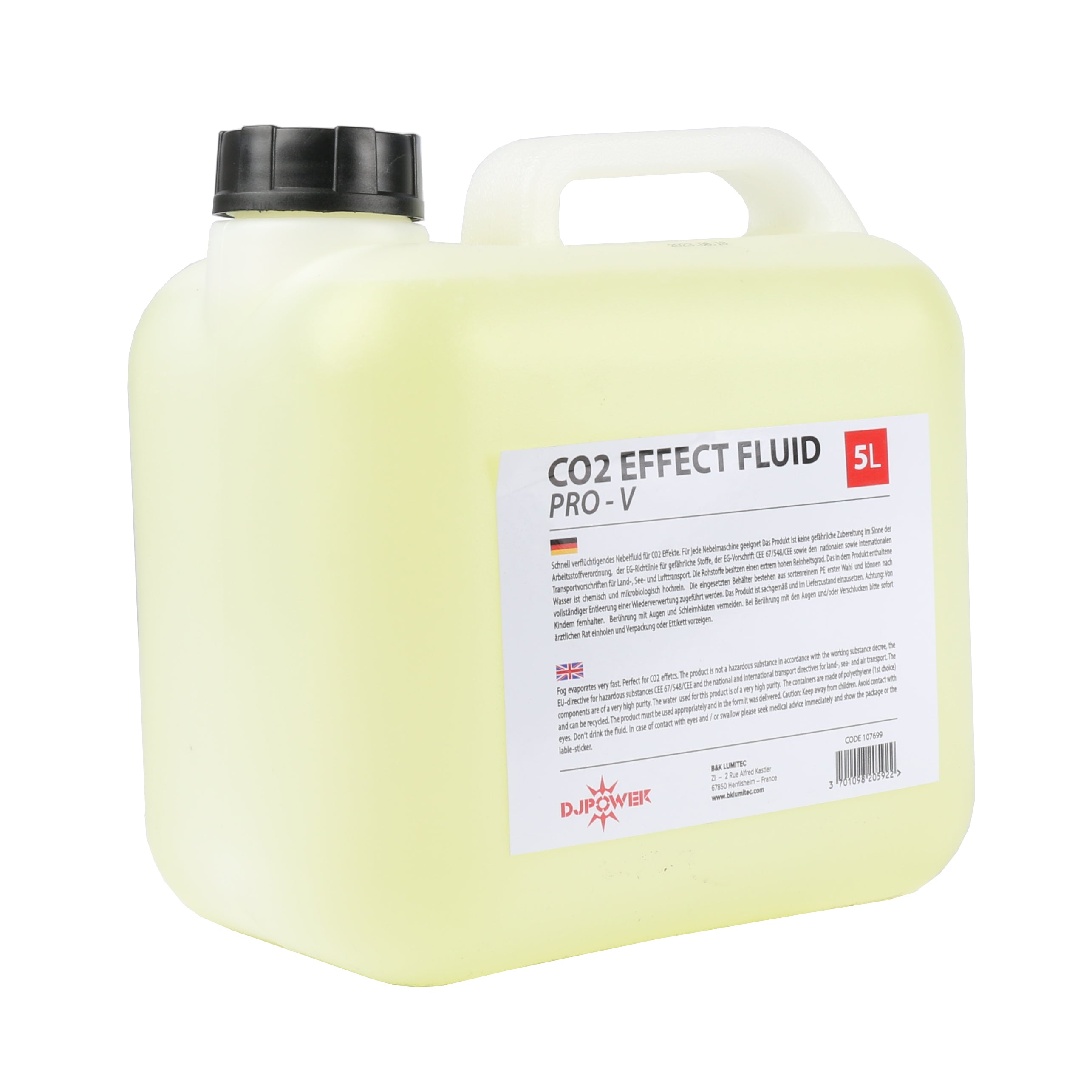 DJ Power - Pro V Fog Fluid 5L