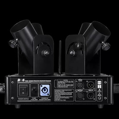 DJ Power R-6 Four-Output Electric Confetti Launcher Hire
