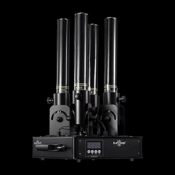 DJ Power R-6 Four-Output Electric Confetti Launcher Hire