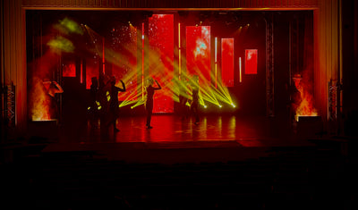 Water Mist "Fake Flame" Machine COLOURED LEDS H-SF900 Hire