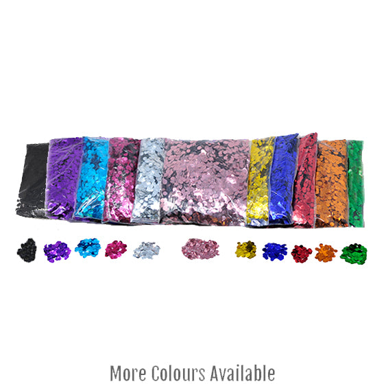 20m x 2.5cm Metallic Streamers - Blue