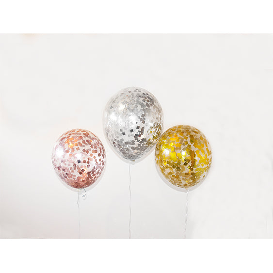 Metallic Confetti Squares 17x17mm 1kg