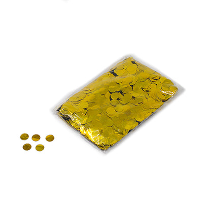 Gold 20mm Round Metallic Confetti