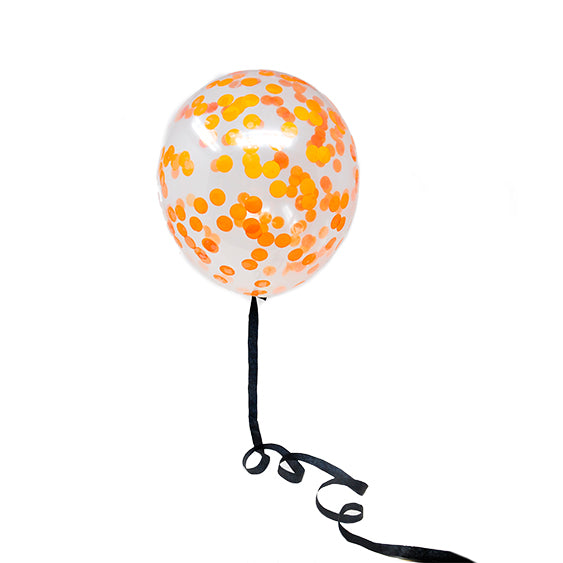 20mm Orange PVC Confetti Circles