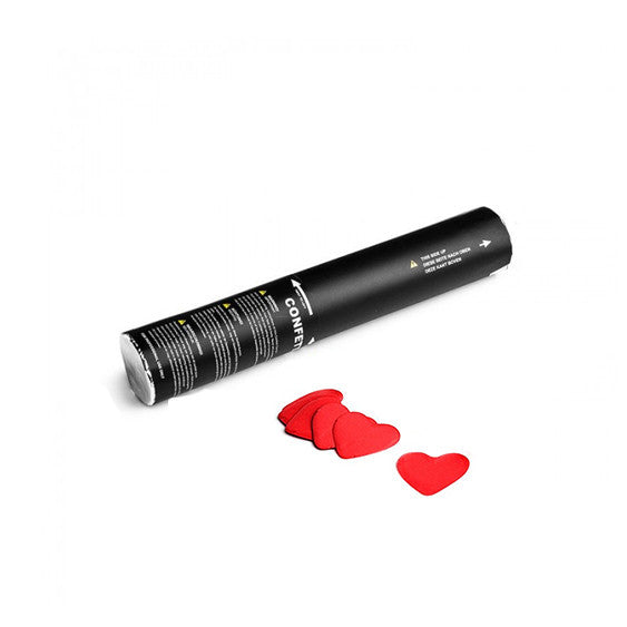 Red Heart Confetti Cannon