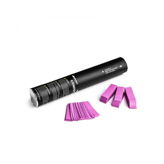 Gender Reveal Confetti Cannons Black Wrap