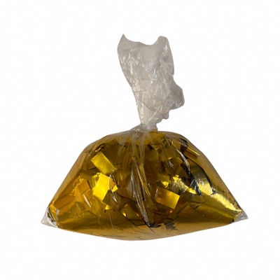 Rebagged Gold Metallic Confetti 17x55 1kg bags