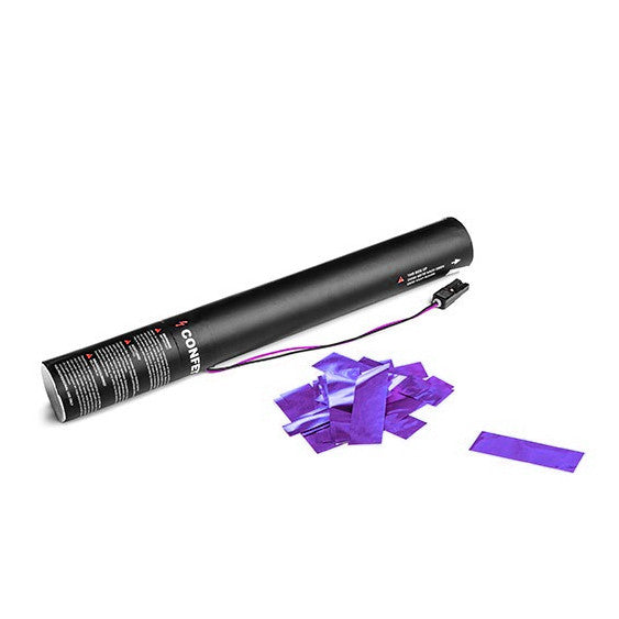 Purple Metallic Confetti Cannon