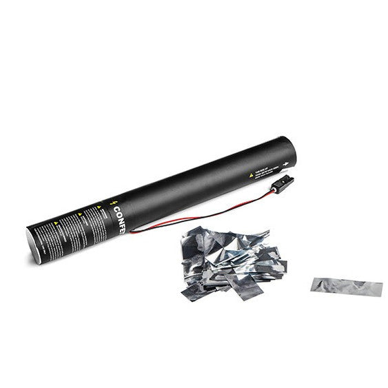 Silver Metallic Confetti Cannon