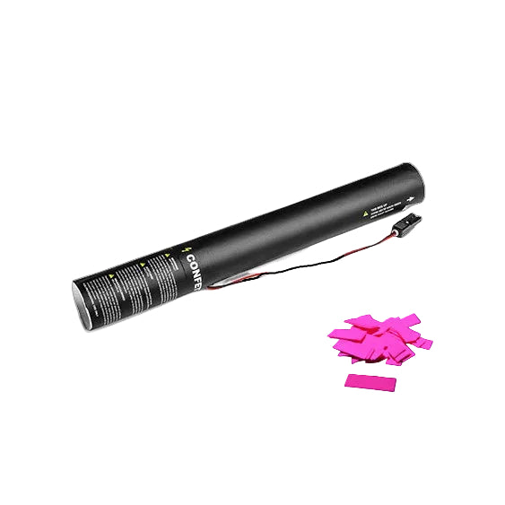UV Pink Confetti Cannon