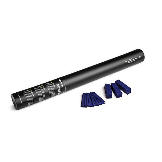 Dark Blue paper confetti cannon