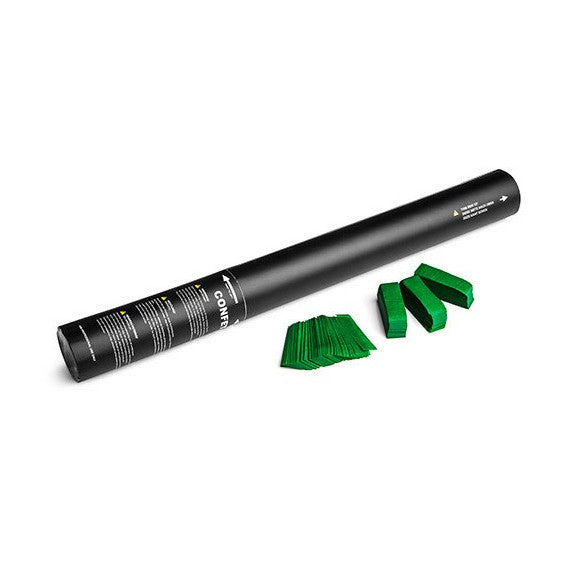 Dark Green paper confetti cannon