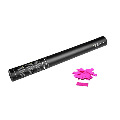 UV Pink Confetti Cannon