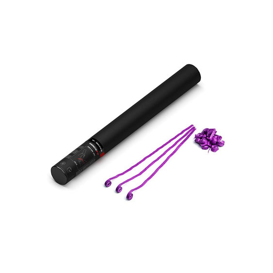 Purple paper streamer cannon