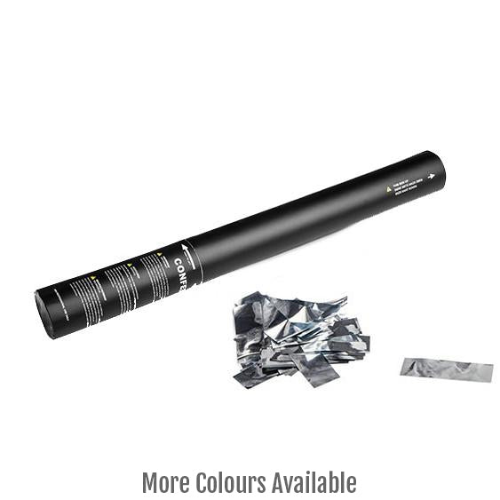 Silver Handheld Confetti Cannon