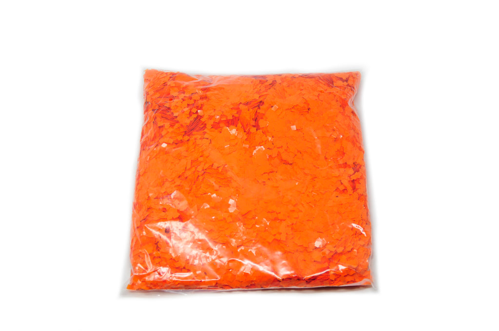 6x6mm Orange PVC Raindrops