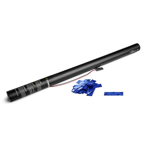 Blue Metallic Confetti Cannon
