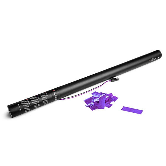 Purple Metallic Confetti Cannon