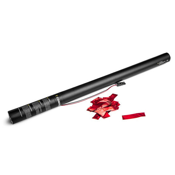 Red Metallic Confetti Cannon