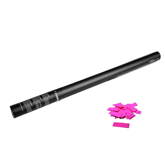 UV Pink Confetti Cannon