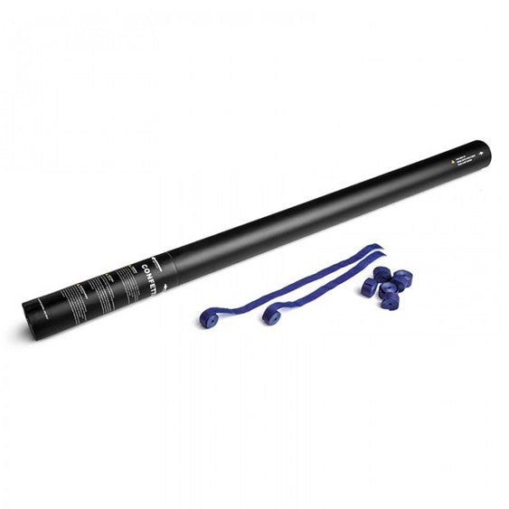 Dark Blue paper streamer cannon