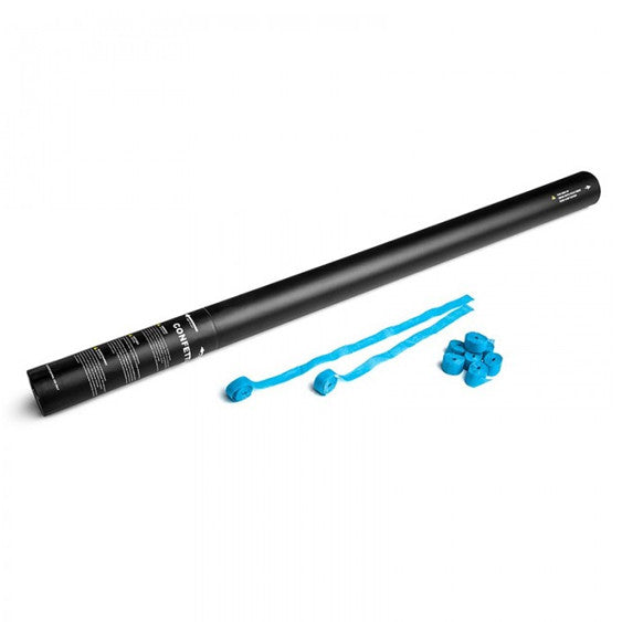 Light Blue paper streamer cannon