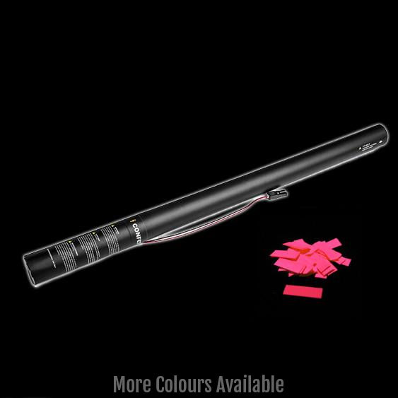 UV Orange Confetti Cannon
