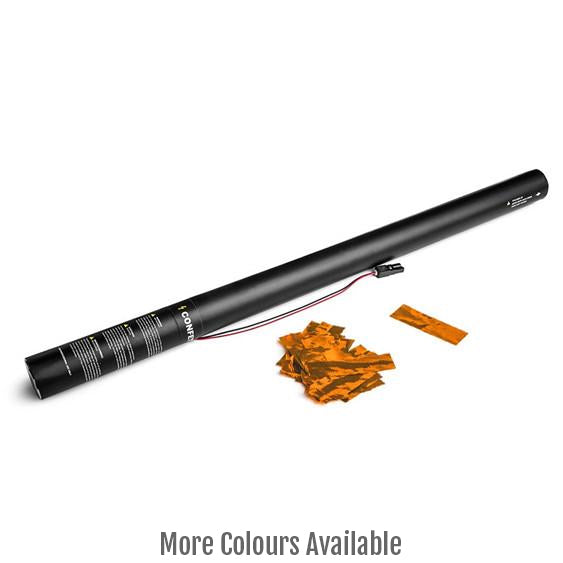 Orange Metallic Confetti Cannon