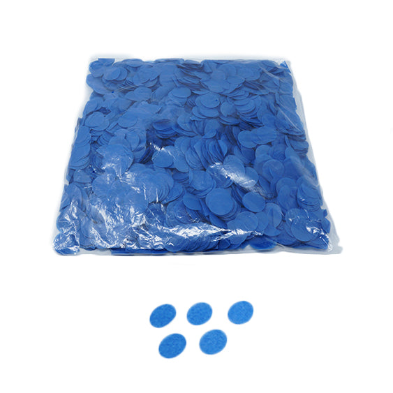 Dark Blue 30mm Round Paper Confetti