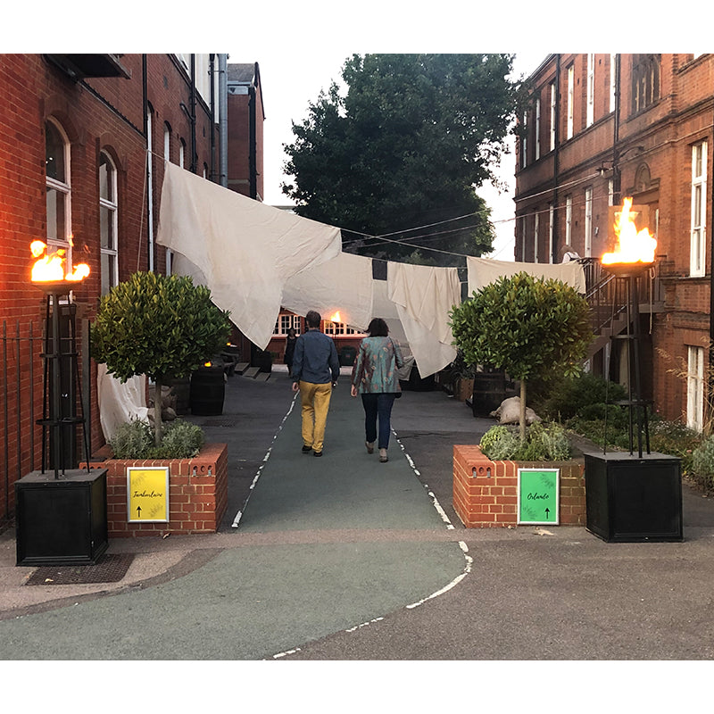 Outdoor Flambeaux Hire
