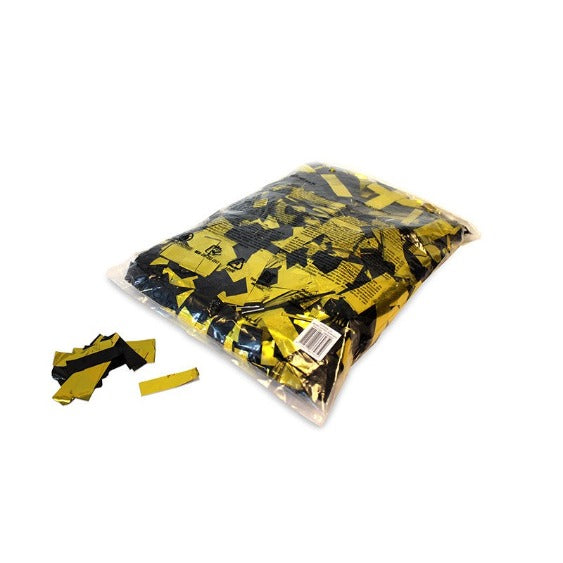 Rebagged Black & Gold Metallic Confetti 17x55 1kg bags