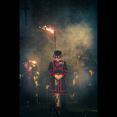 Handheld Flame Torch Tower of London Credit Historic Royal Palaces