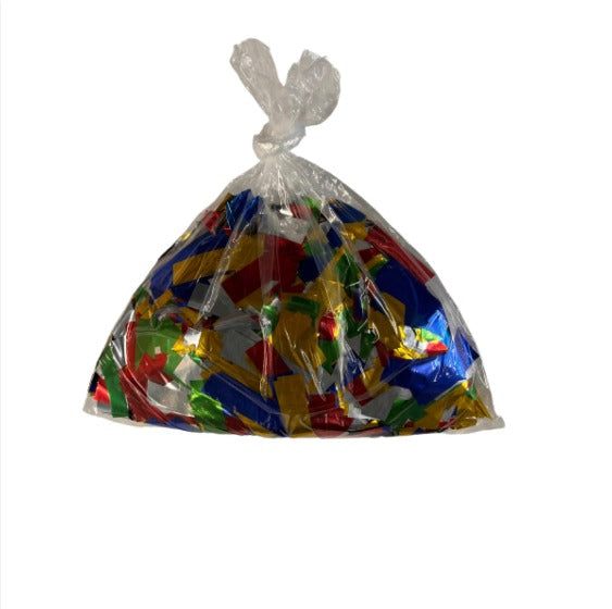 Rebagged Multi Metallic Confetti 17x55 1kg bags