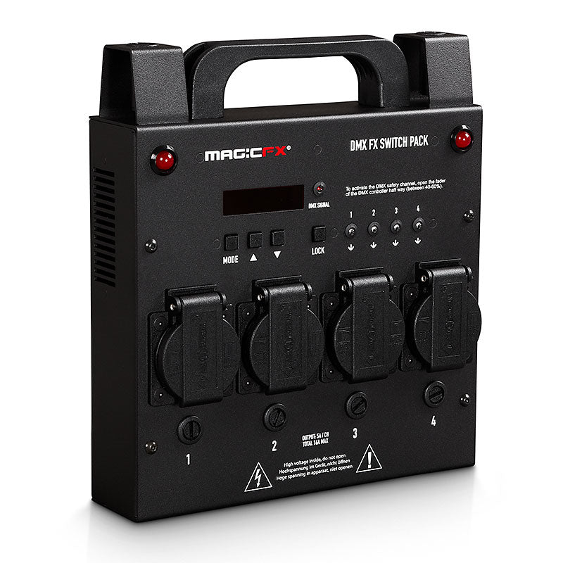 MagicFX 4 Way DMX Switch Pack Hire