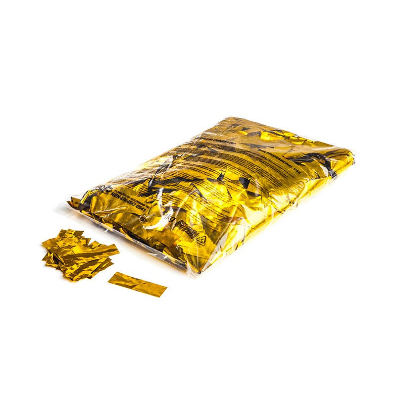 Rebagged Gold Metallic Confetti 17x55 1kg bags