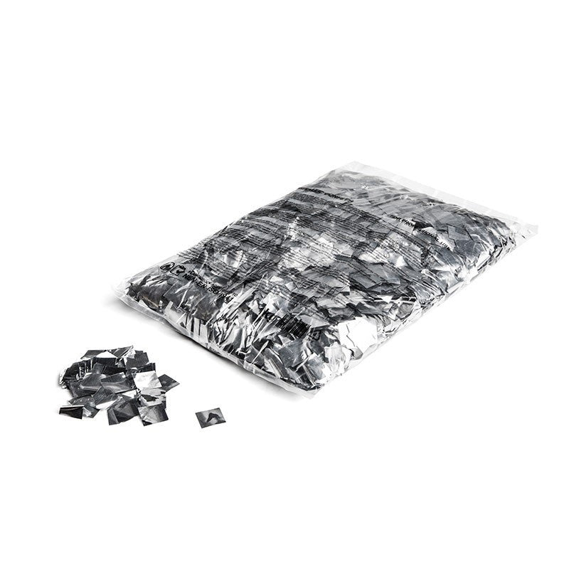 Metallic Squares Silver 17x17mm