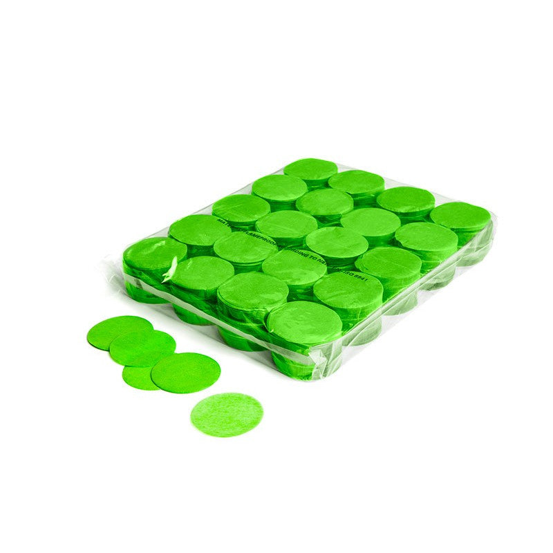 Paper Confetti Circles - Light Green