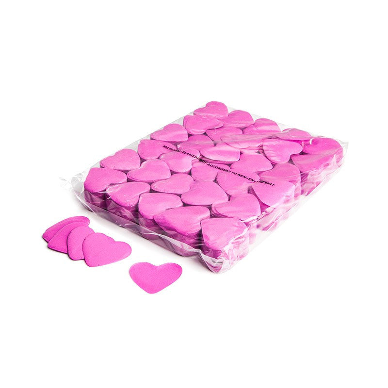 Paper Confetti Hearts Pink