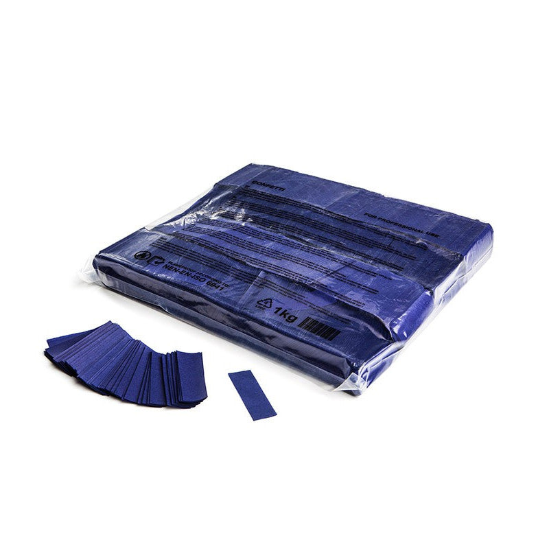 Dark Blue Paper Confetti