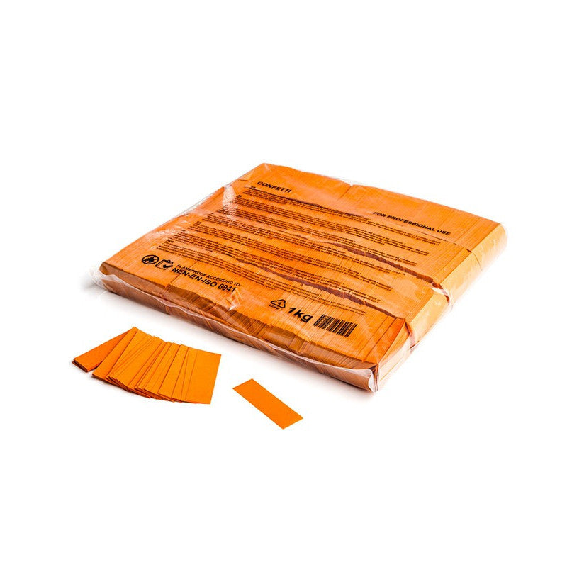 Orange Paper Confetti