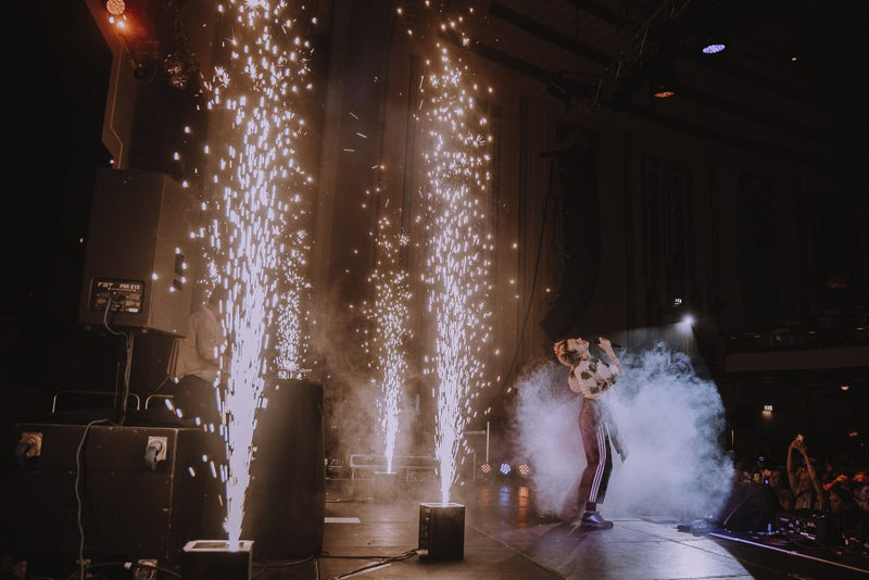 MagicFX Sparxtar Spark Fountain Hire