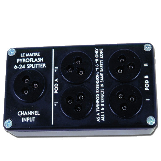 SPLITTER BOX FOR PYROFLASH 6/24 - 1122 – SFX Supplies