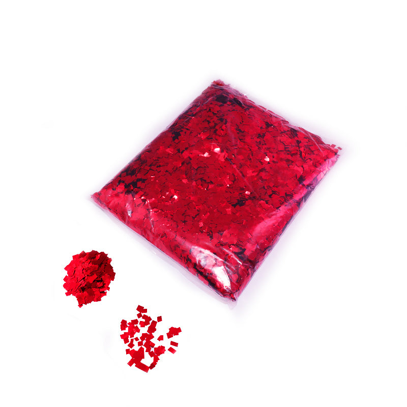 Red Square Confetti 6x6mm